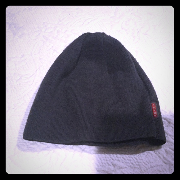 Prada charcoal grey beanie