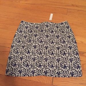 NWT Floral Madewell Mini Skirt Size 2