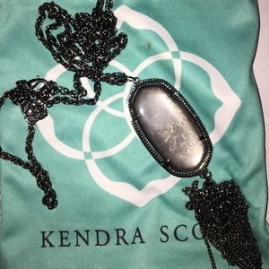 Mirror rock crystal rayne necklace