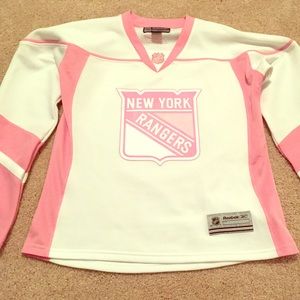 RARE Official NHL Reebok NY Rangers Hockey Jersey