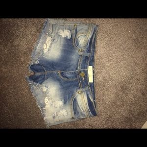 Jean shorts