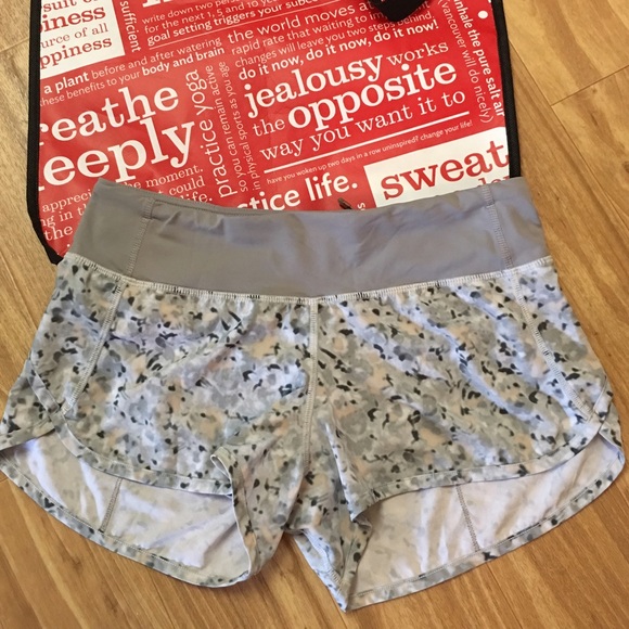 💝LULULEMON RUN SPEED SHORT Size 4💝