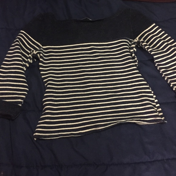 navy blue stripe shirt - Picture 2 of 3
