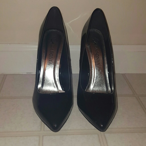 Black high heels