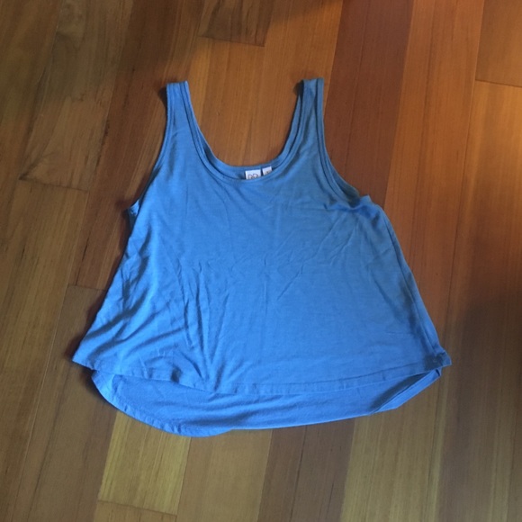 Blue bp tank top