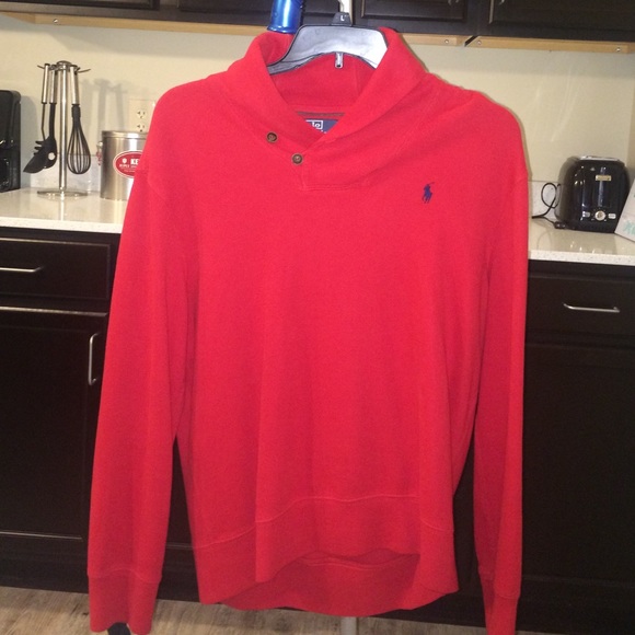 Polo Ralph Lauren Men 2Button Shawl Collar sweater