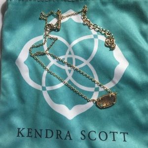 Rose gold and transparent peach Elisa