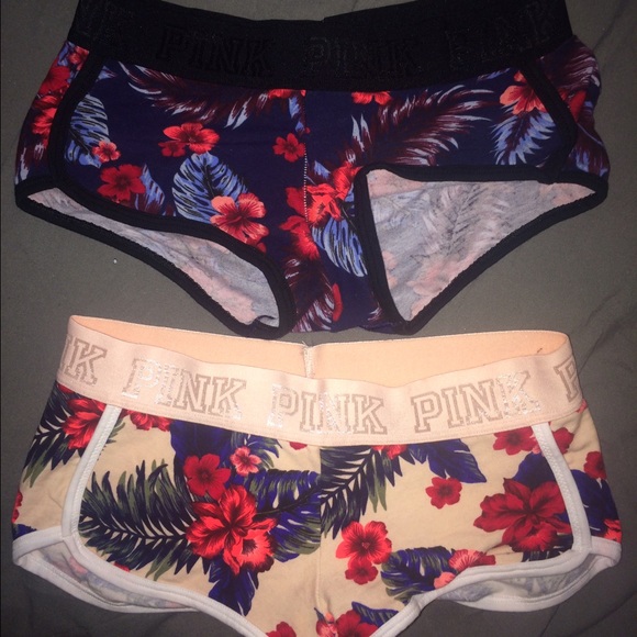 Vs pink logo boyshort bundle