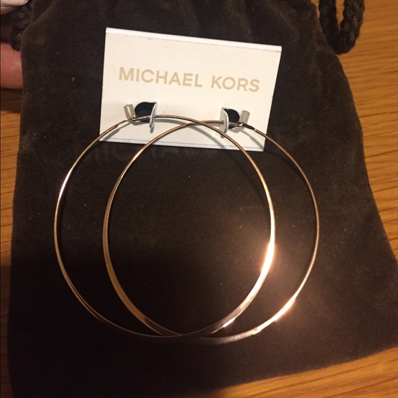 Michael Kors Rose Gold Earrings