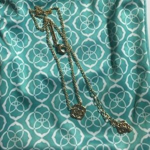 Rose gold Declyn necklace