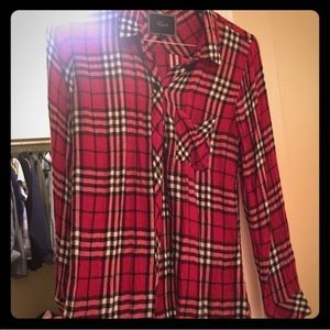 Rails Hunter Plaid Flannel Size M