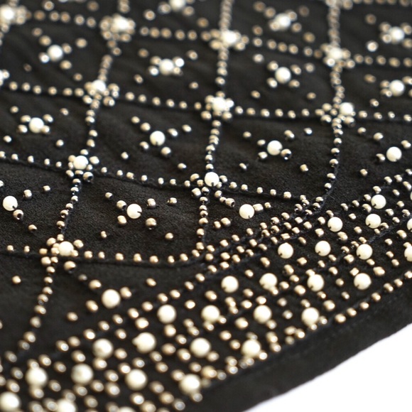 Francesca's Beaded Mini Skirt - Picture 2 of 4