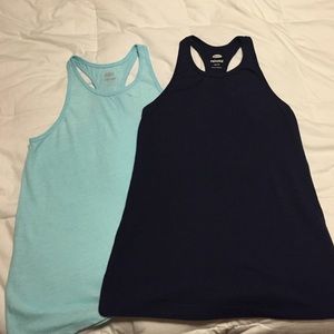 Two Old Navy relaxed fit tank tops