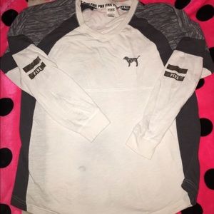 VS PINK BLING VARSITY CREW