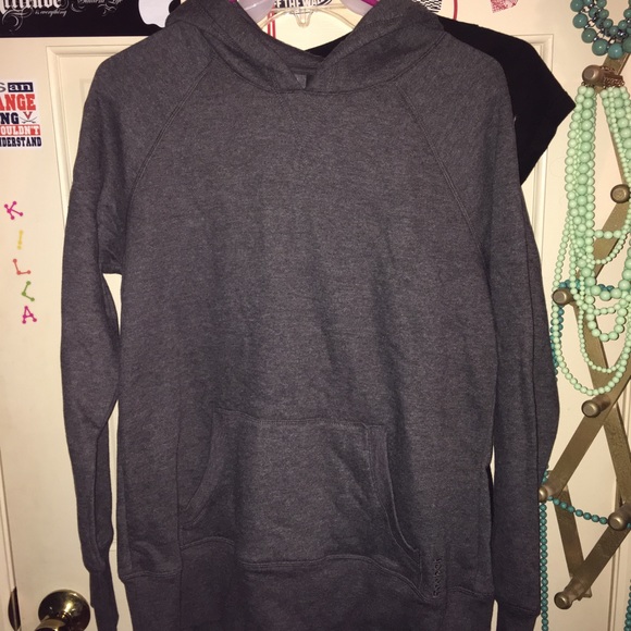 Reebok gray hoodie size L
