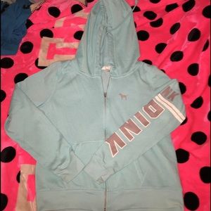 VS PINK FULL ZIP HOODIE