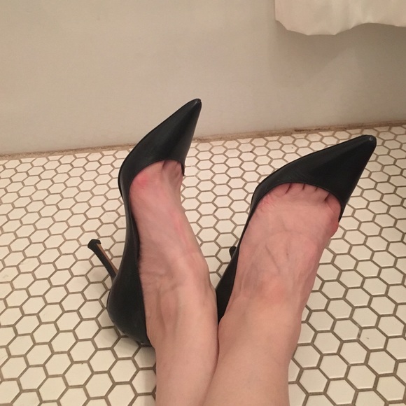 Jimmy Choo classic black heels sz 35.5