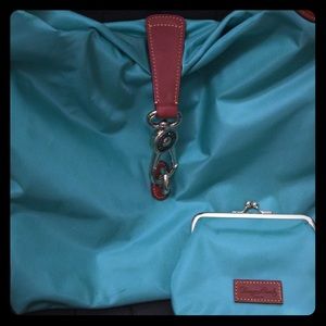 Authentic Dooney & Bourke Nylon Logo Lock bag