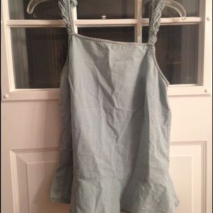 Madewell chambray tank