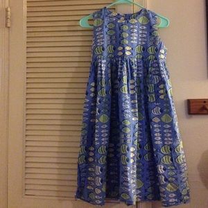 Girls fish dress.  Size 10. Corey's Kids