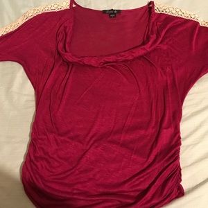 Scoop neck shirt