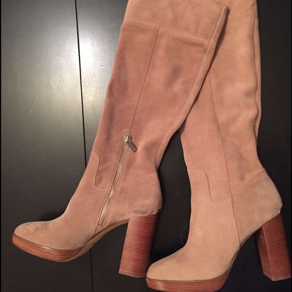 NEW Michael Kors Regina Tall Boot - Dark Dune