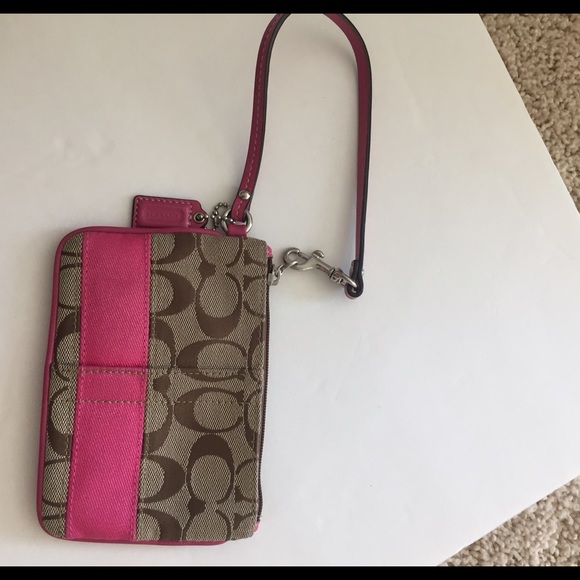Coach wristlet