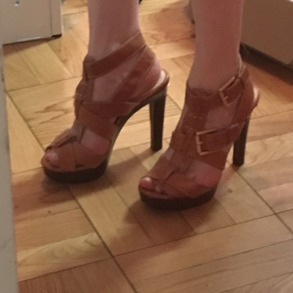 Coach Nude Stephanie Sandals size 5.5