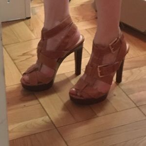 Coach Nude Stephanie Sandals size 5.5