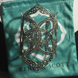 Kendra Scott silver Roni cuff