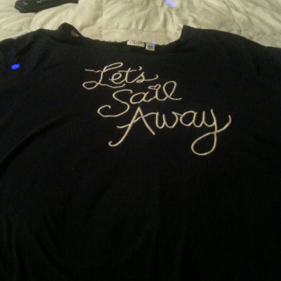 Lets sail away tee