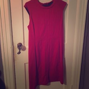 Banana Republic Red Corporate Dress