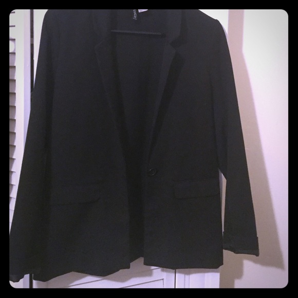Black business blazer
