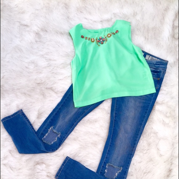 ✨Neon green Top ✨ - Picture 2 of 3