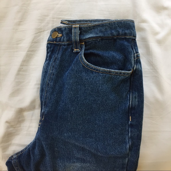 American Apparel high waist denim