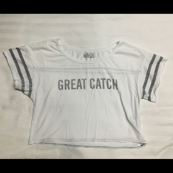 Hollister "Great Catch" Crop Top