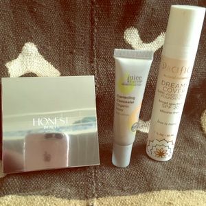 Vegan lot, Juice beauty, honest beauty, Pacifica