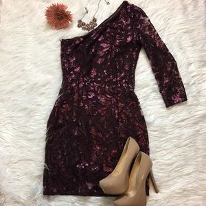 ✨🎊HOST PICK🎊✨Purple Sequined Dress✨