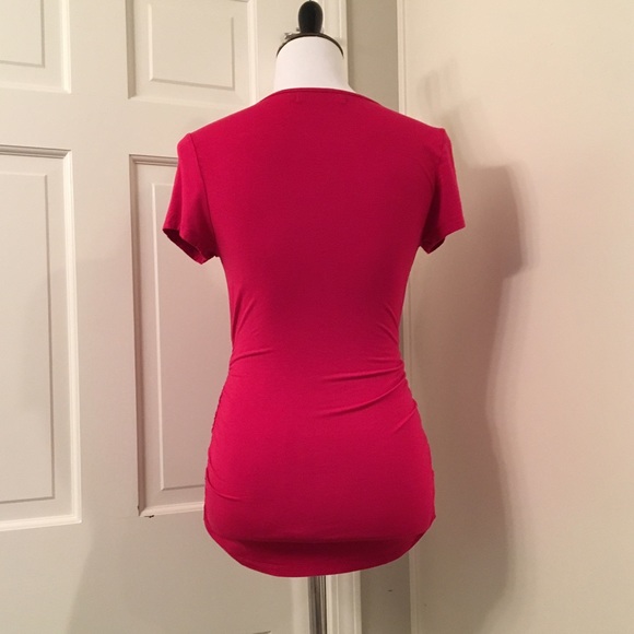 Pink Ruched Top - Picture 3 of 4