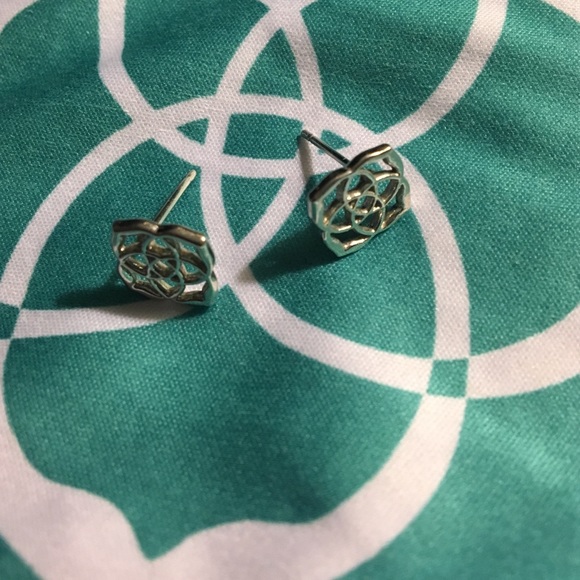 Silver Dira studs
