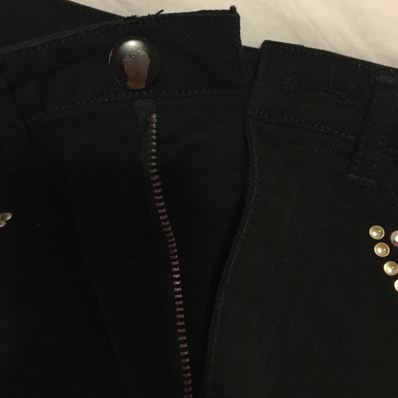 Black h&m hean shorts size 4 - Picture 2 of 4