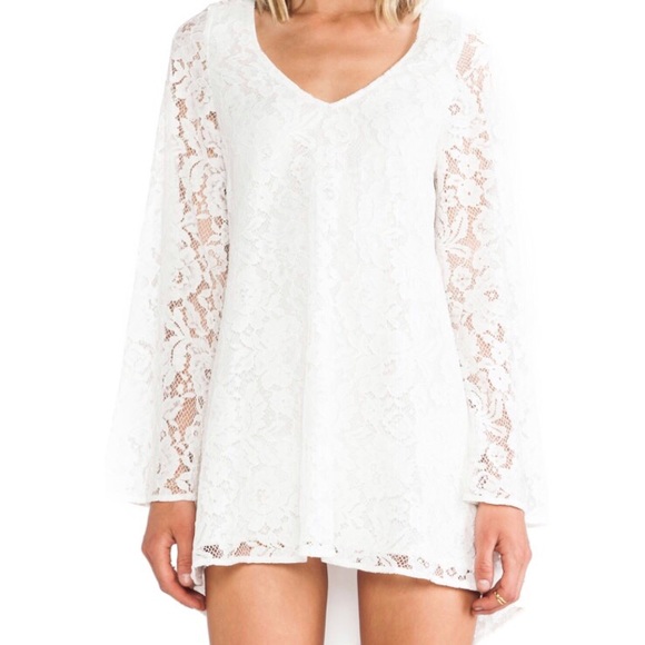Lovers + Friends Holly Dress - White Lace