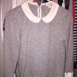 JCrew peter pan top