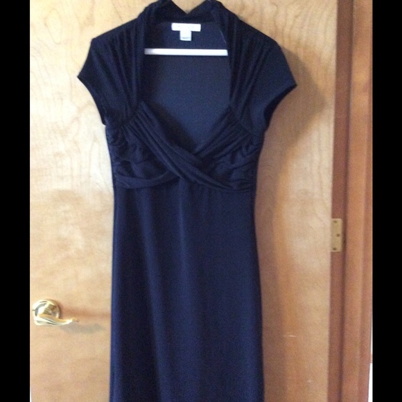 WHBM black layered dress - Picture 1 of 3