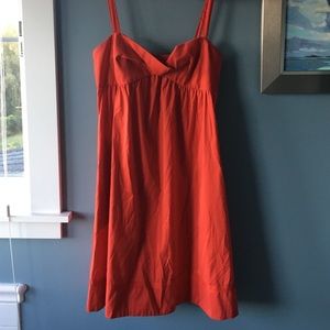 Dianne von Furstenberg red/orange Shift Dress