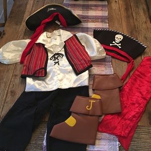 Pirate Outfit for Kids size 3-4 Costume