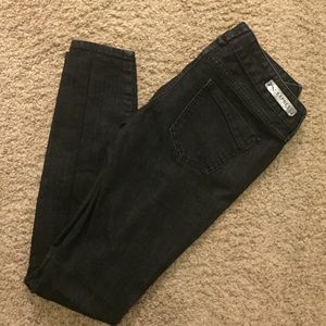 Express Black Zelda Skinny Jeans 2S