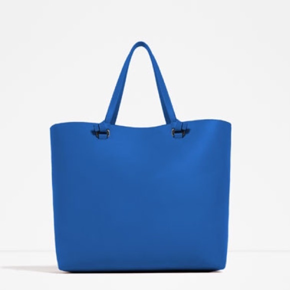 🎉HOST PICK! LAST ONE! ZARA LARGE TOTE - Picture 3 of 6
