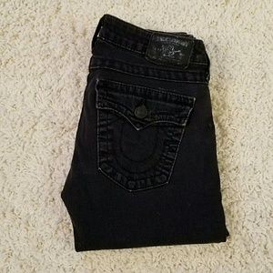 Originals by True Religion Black Distressed Jeans