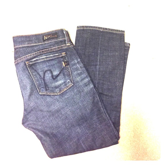 Cropped citizens of humanity jeans